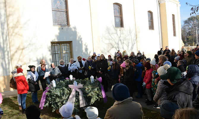 Adventi gyertyagyújtás december 2.